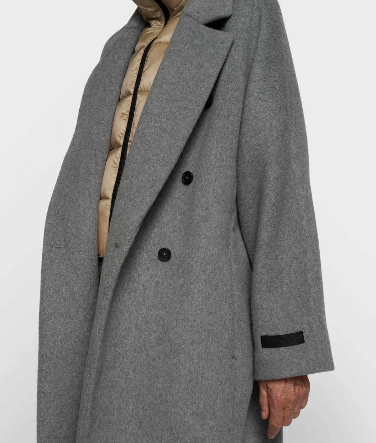 10 Days Wollmantel Chic in Farbe Grey Melee