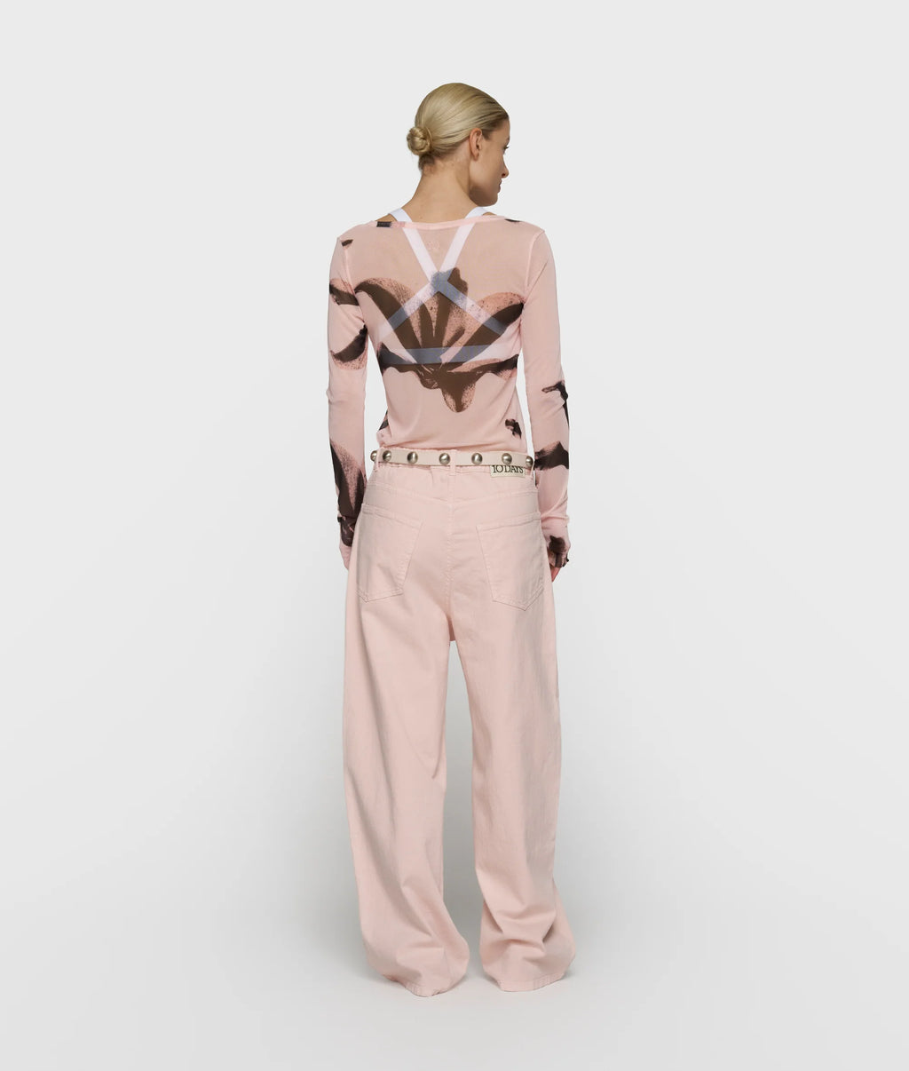 10 Days Mesh Shirt Flower