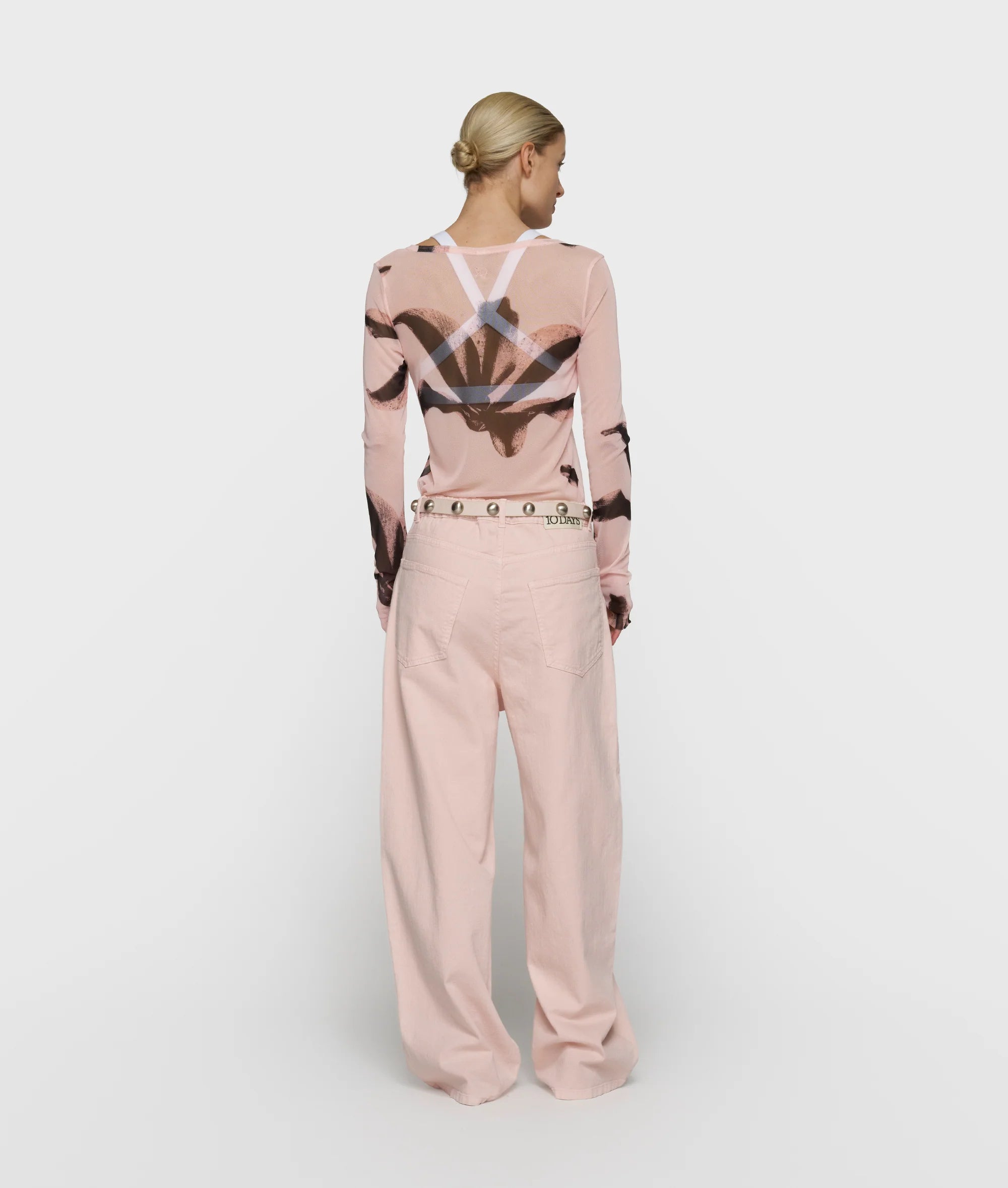 10 Days Mesh Shirt Flower