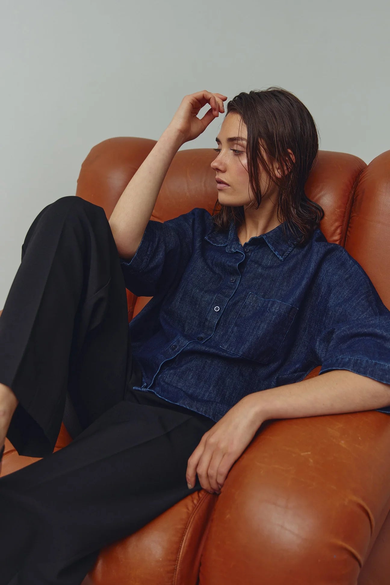 Noella N Lashea Shirt Blue Wash