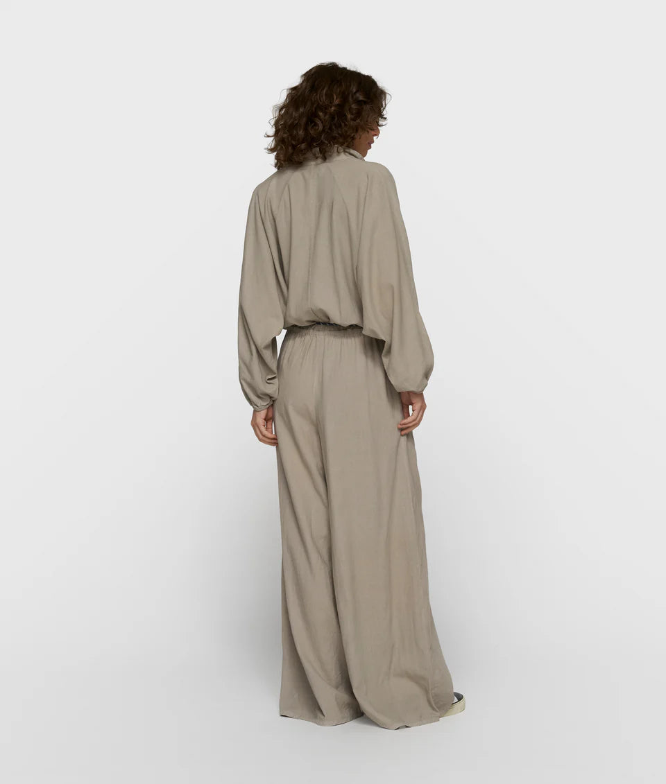 10 Days Cotton Linen Jumpsuit Farbe Fog
