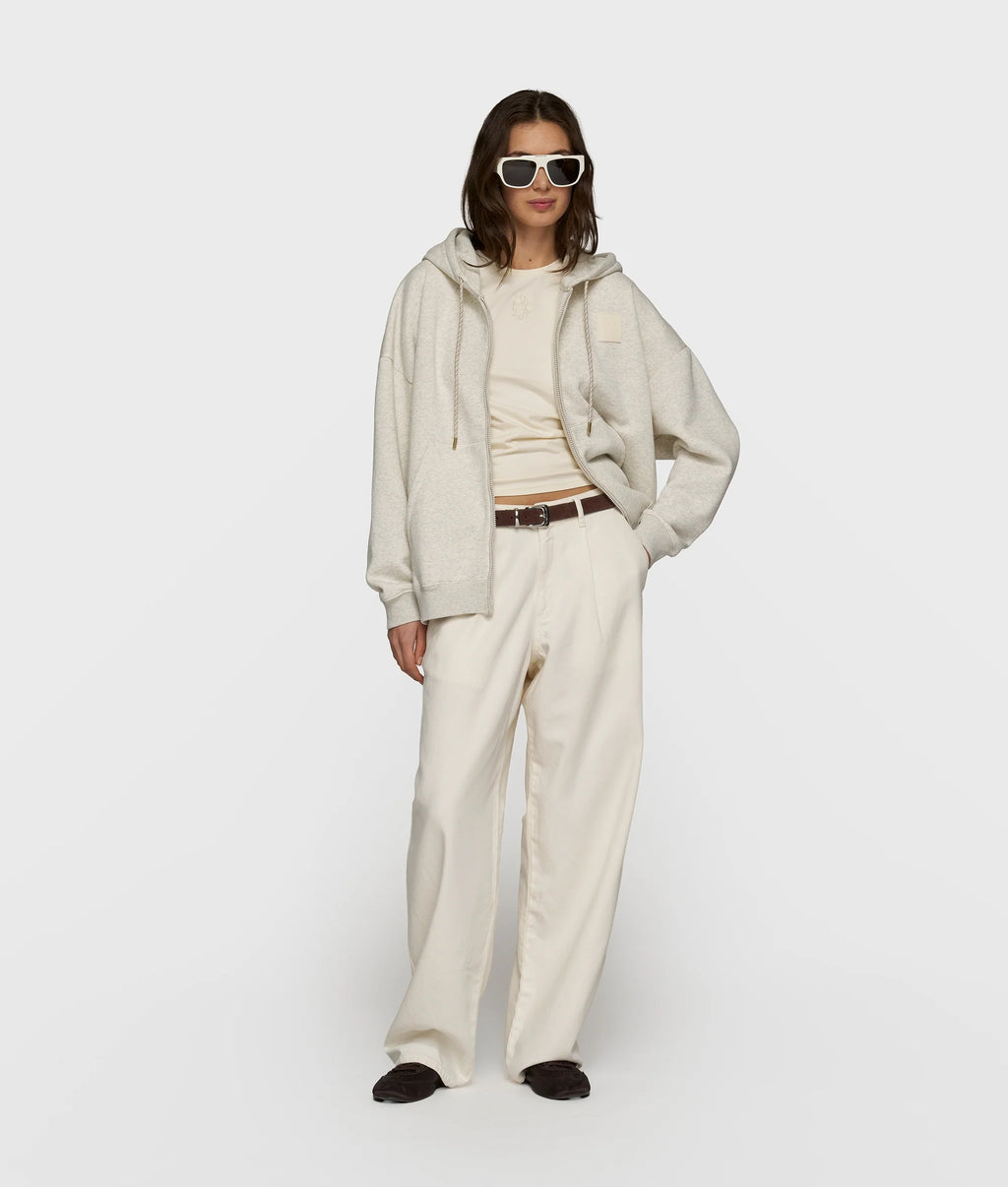 10 Days ZIP Cardigan Soft white melee