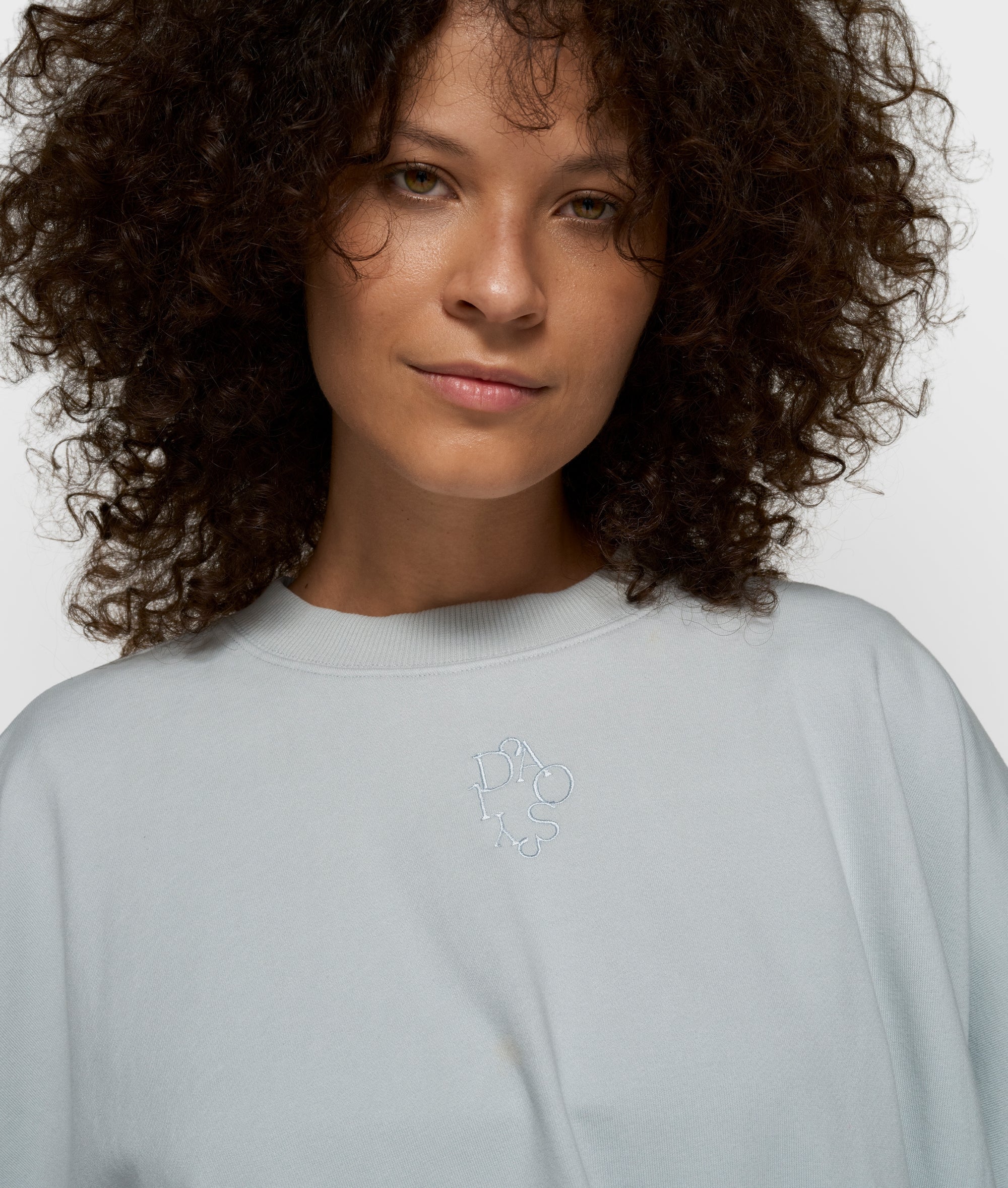 10 Days Sweater Pleat Clean Blue