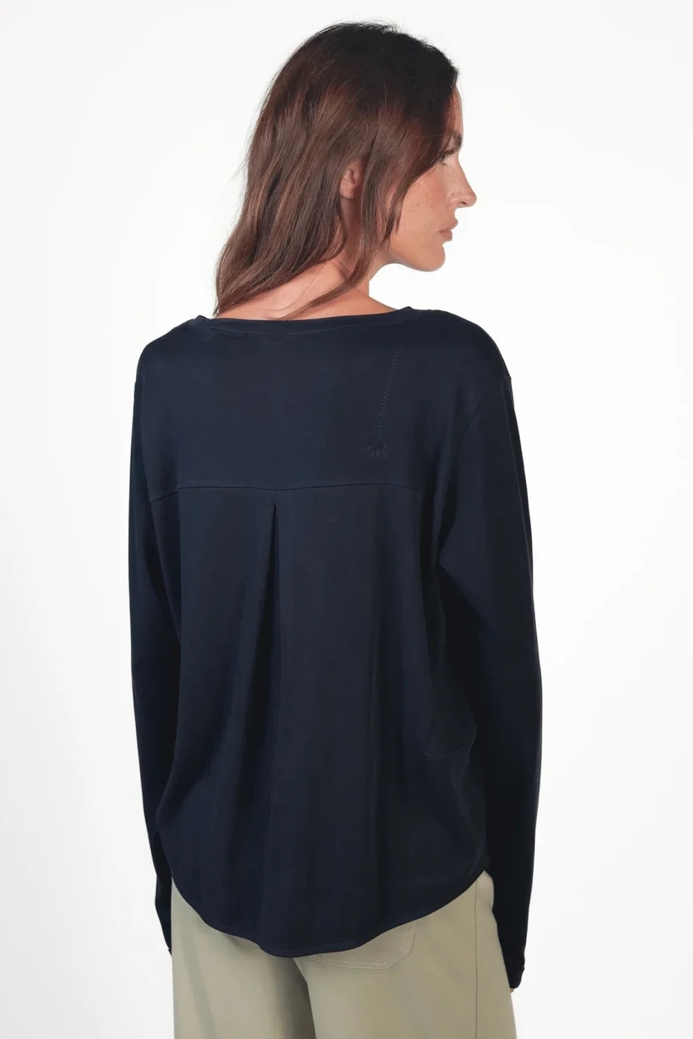Love Joy Victory Langarmshirt TenjaTwo in Midnight Blue