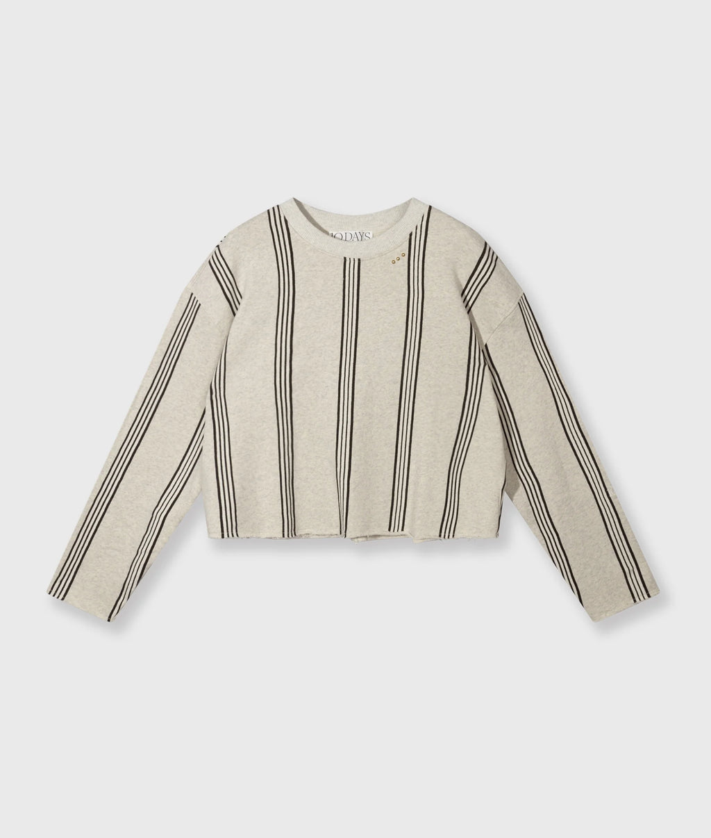 10 Days Easy Sweater Stripes