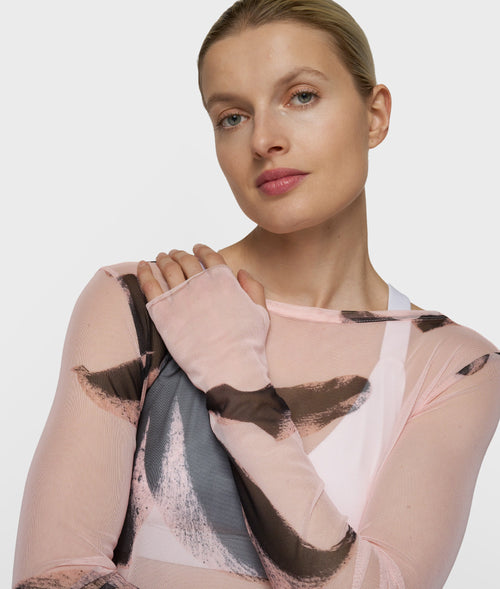 10 Days Mesh Shirt Flower