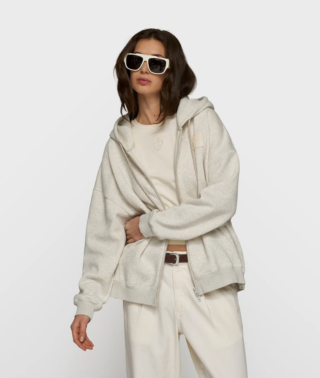 10 Days ZIP Cardigan Soft white melee