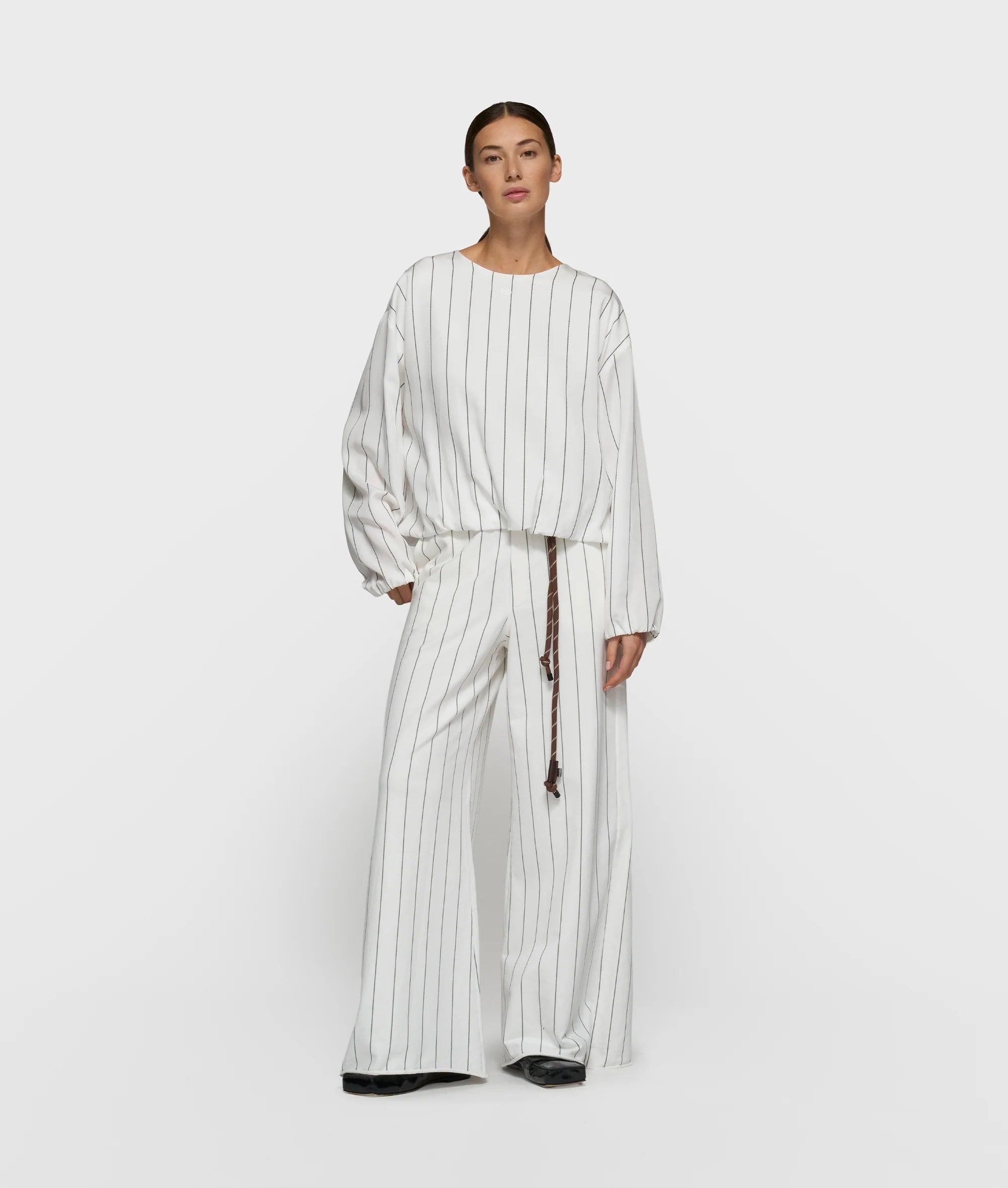 10 Days Wide Jogger Pinstripe