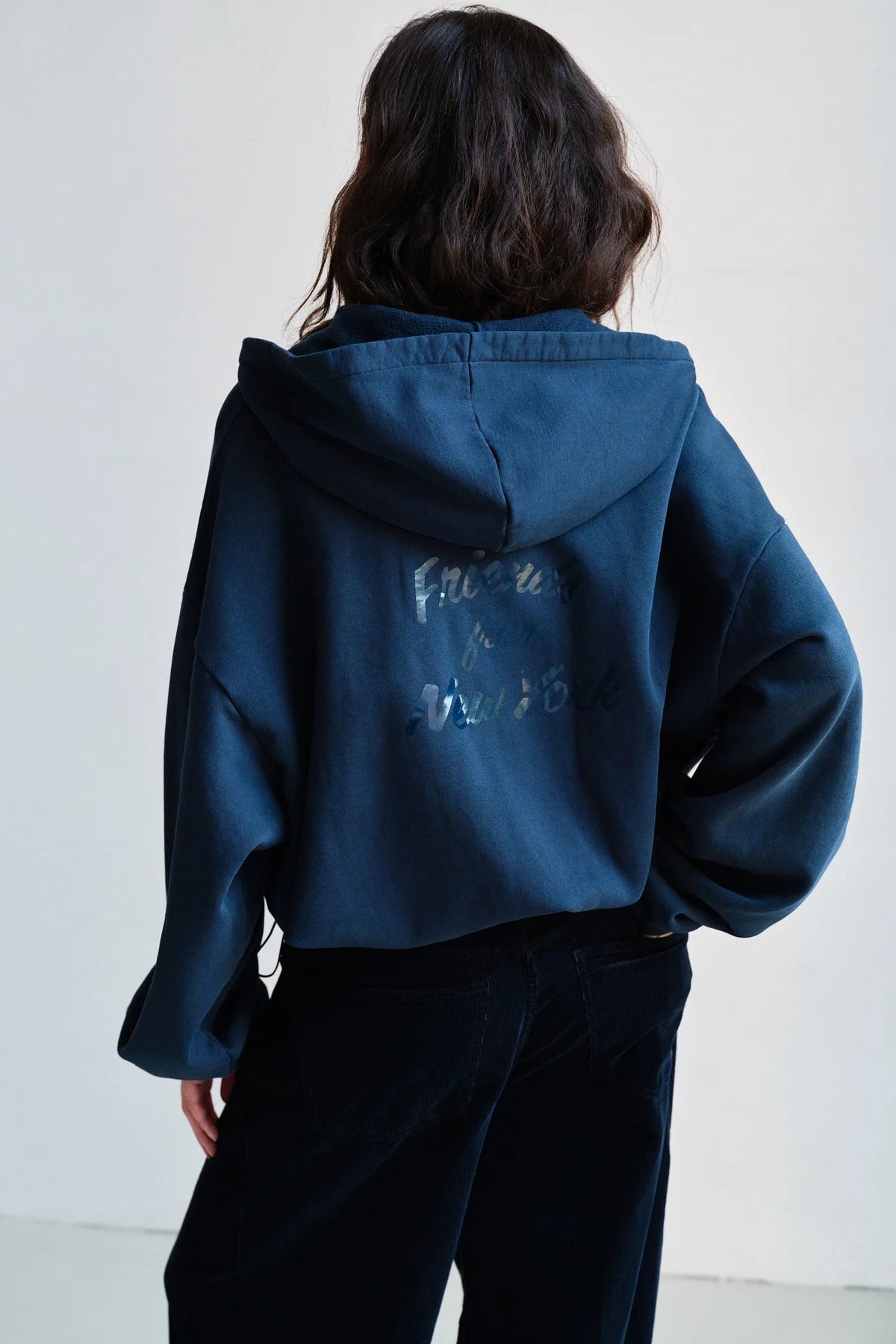 Penn&ink Jacke Navy blau mit Print (W26T1347LTD)