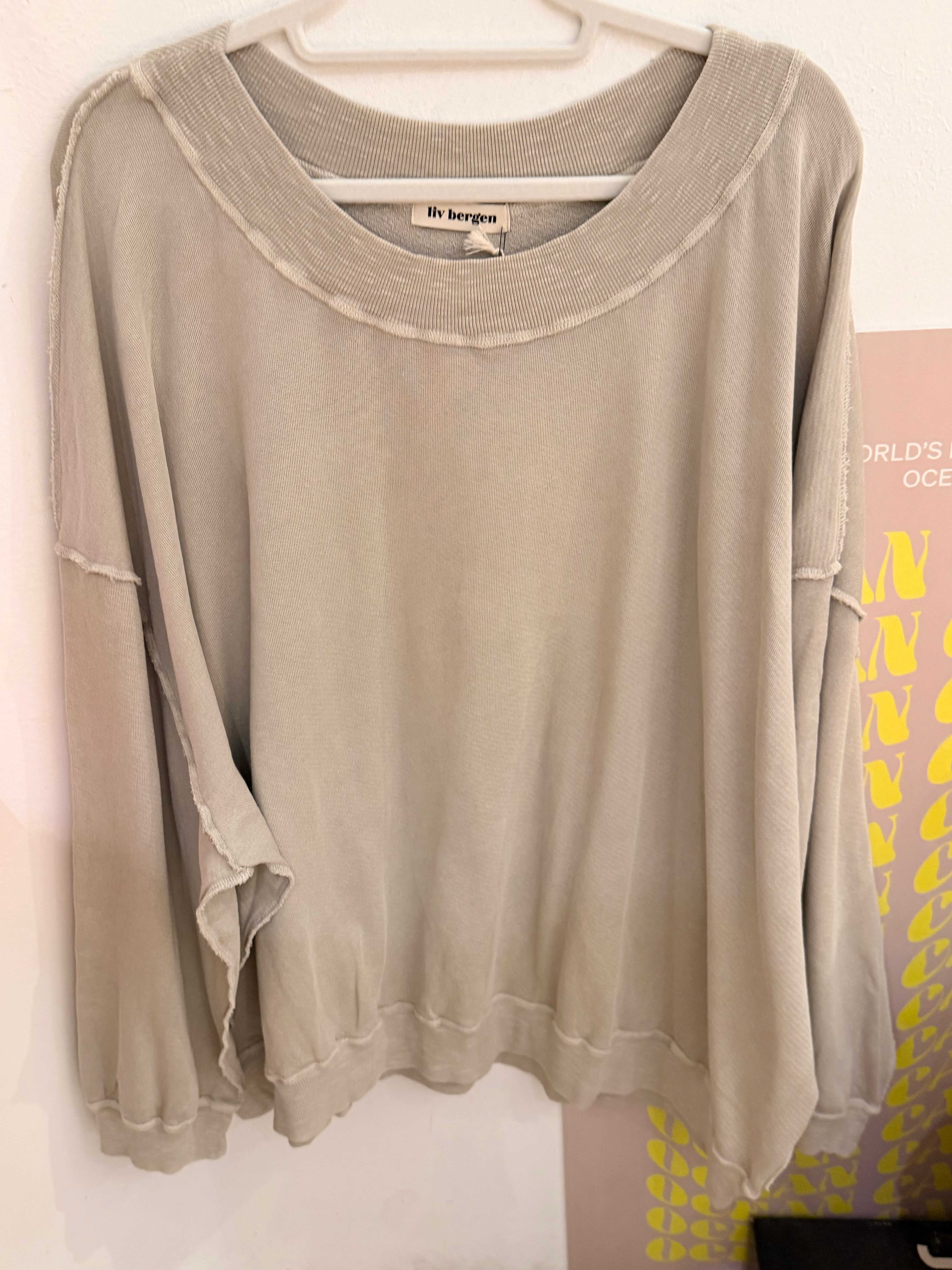 Liv Bergen Sky Organic Sweatshirt