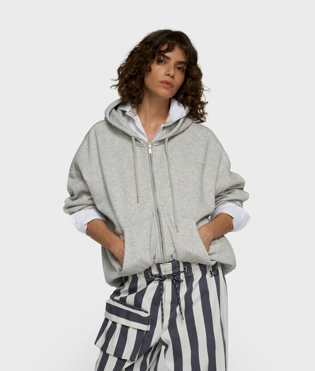 10 Days ZIP Jacket Light Grey Melee