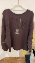 Liv Bergen Sky Voyaging Sweater Espresso