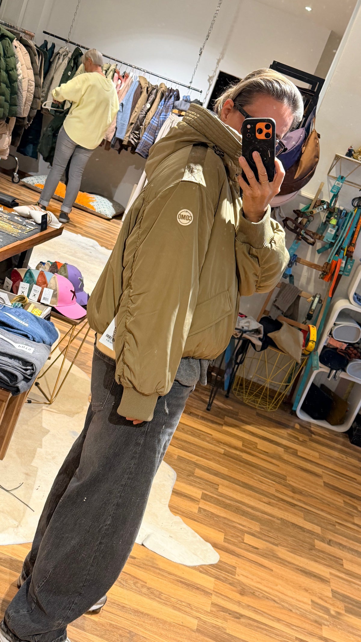No.1 Como Jacke Lecce in Dark Khaki