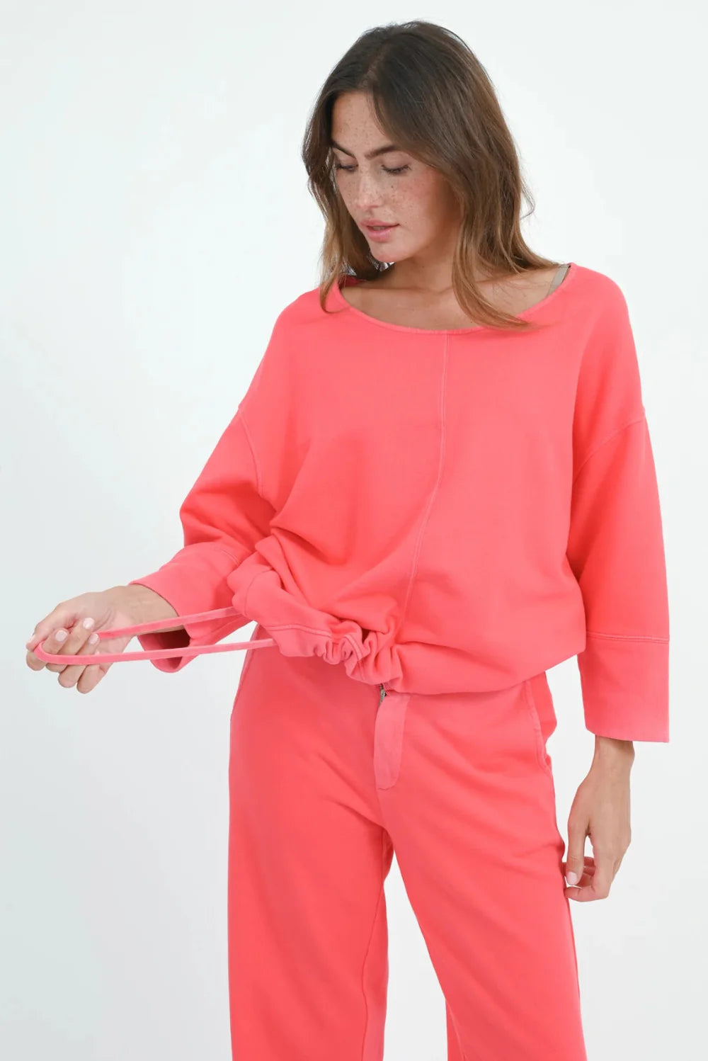 Love Joy Victory Sweatshirt Cuneira in geranium