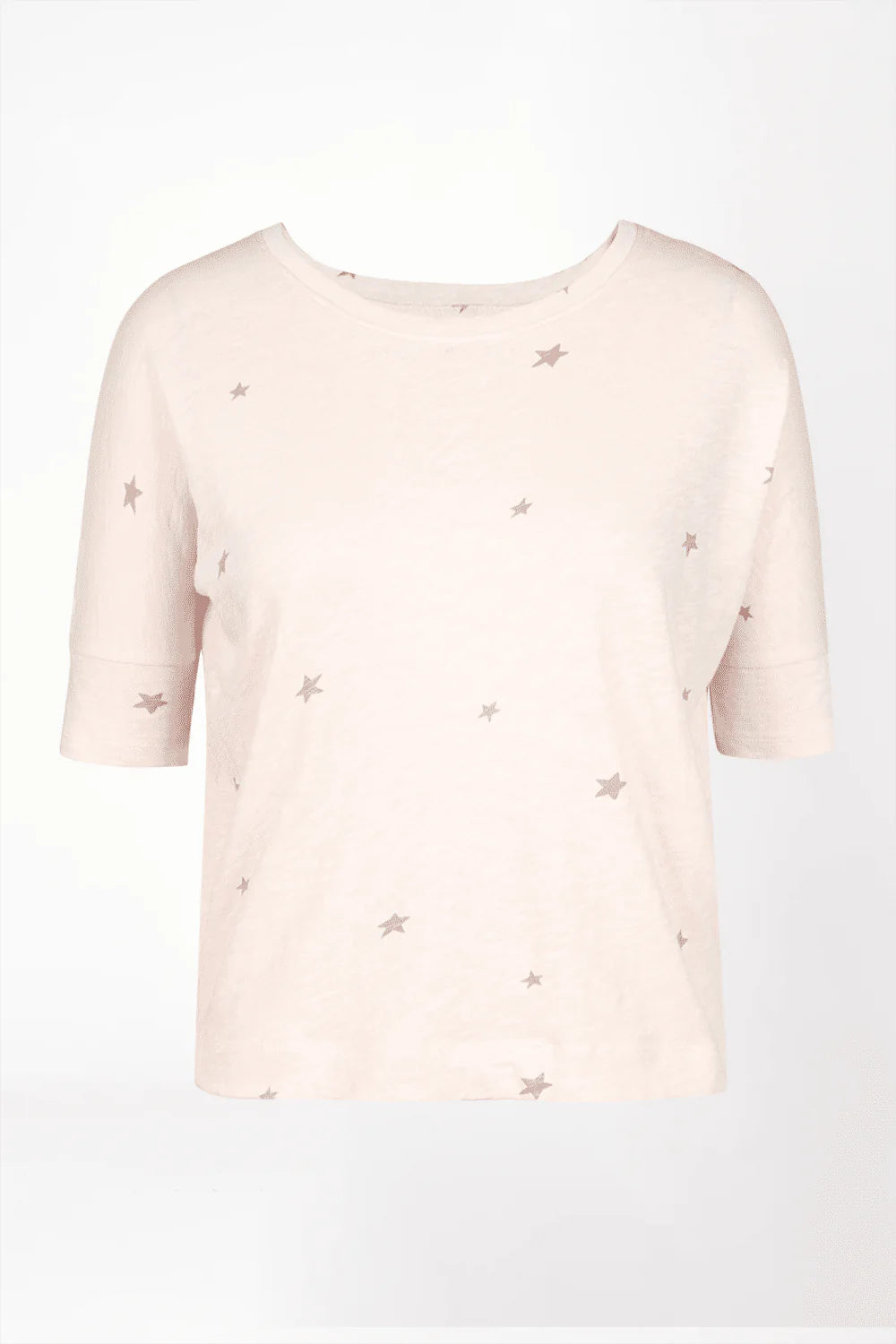 Love Joy Victory Daisy T-Shirt Sternenprint in Berry sorbet oder Chalk