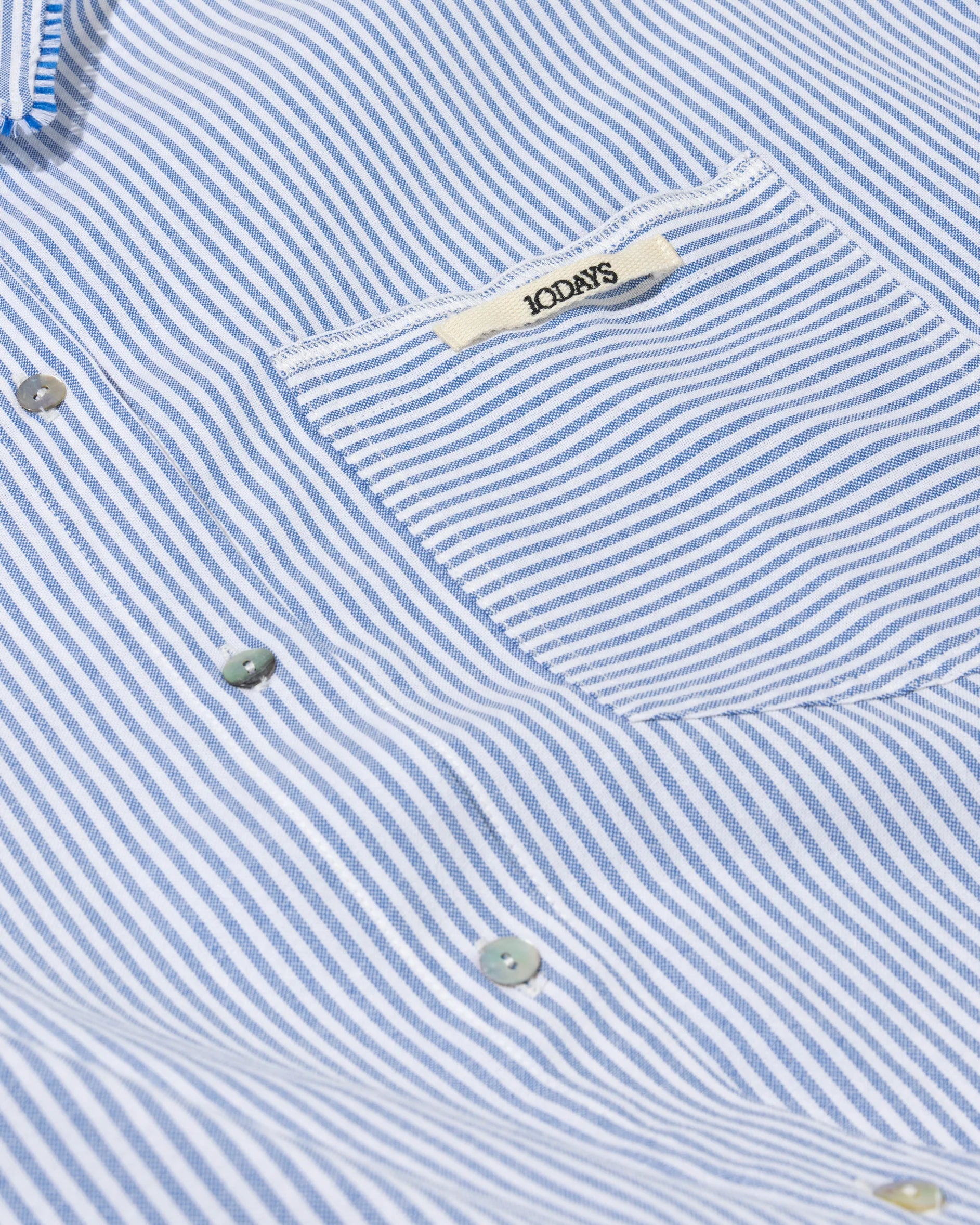 10 Days Cotton Bluse Stripes