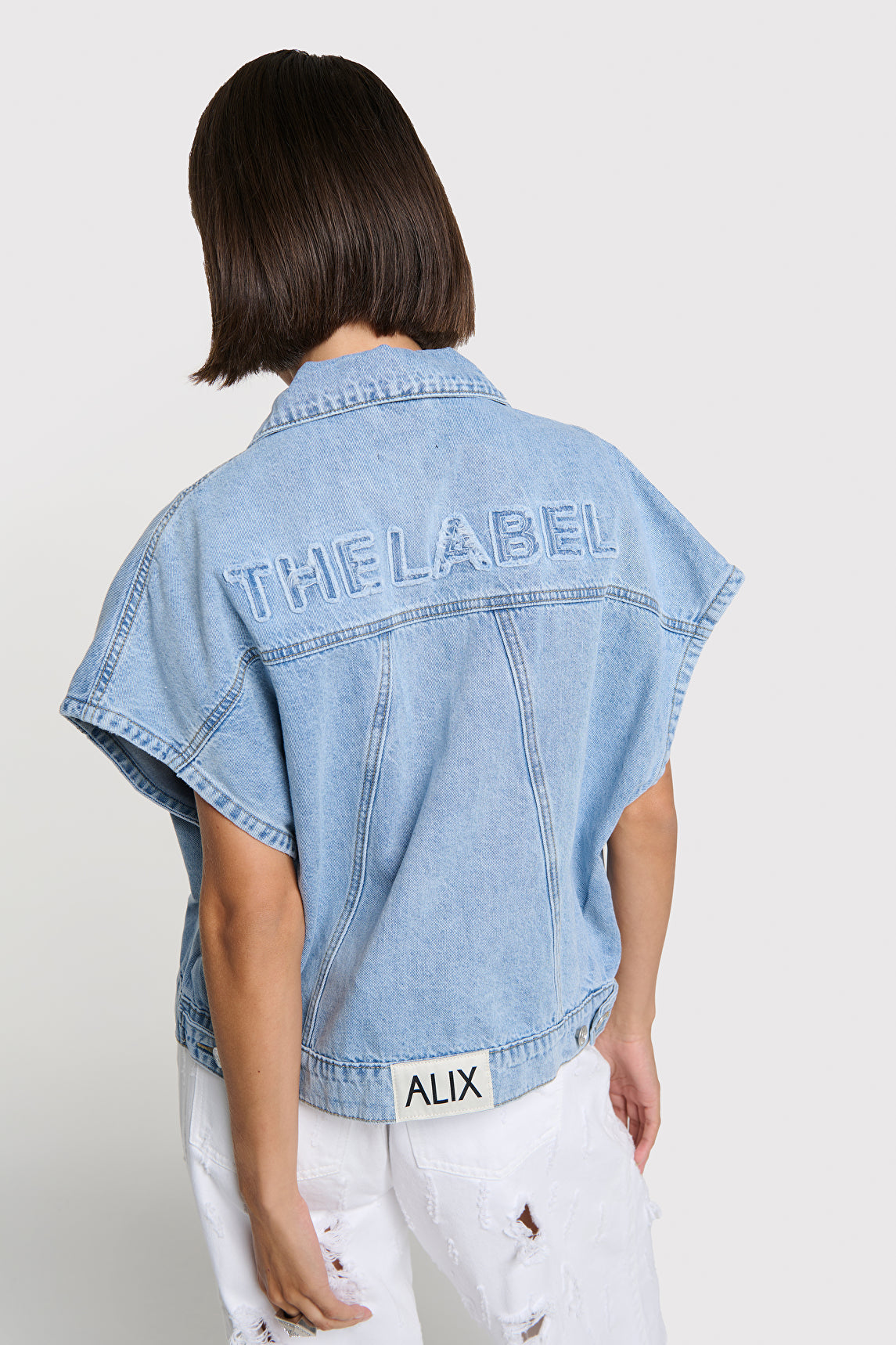 ALIX The Label Soft Denim Jeansweste