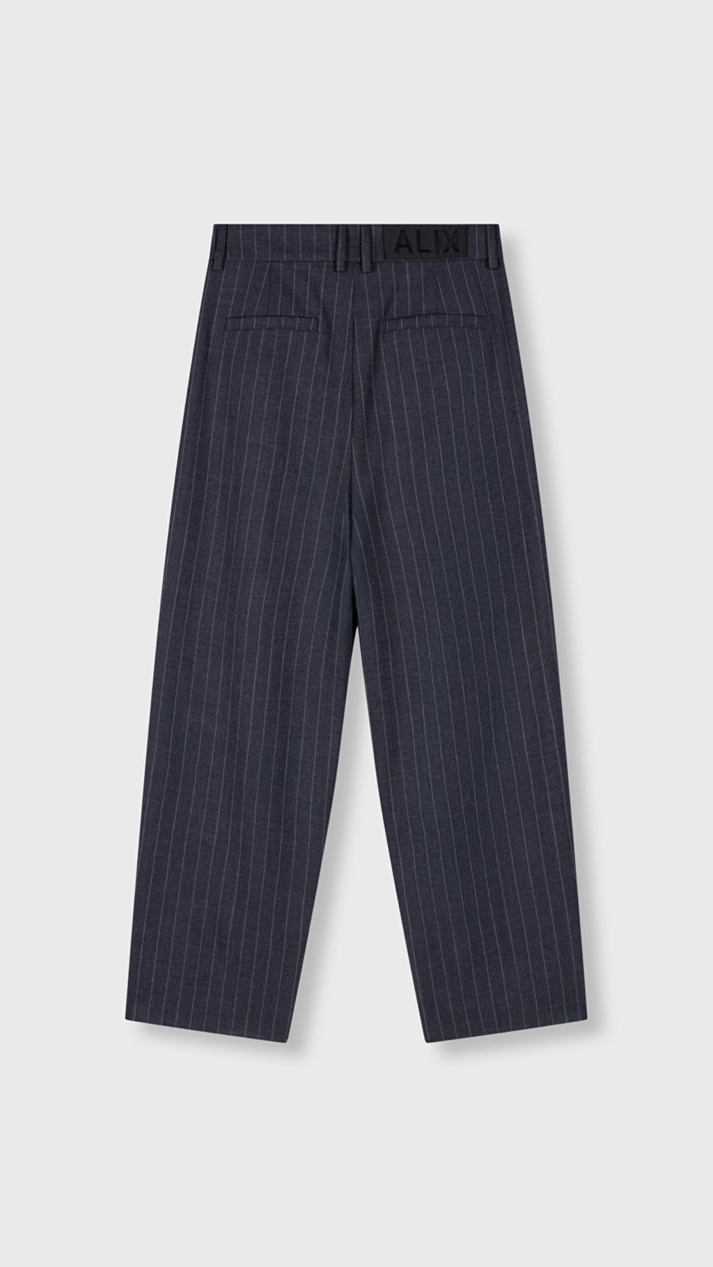 Alix The Label Big Stripe Pants Grau