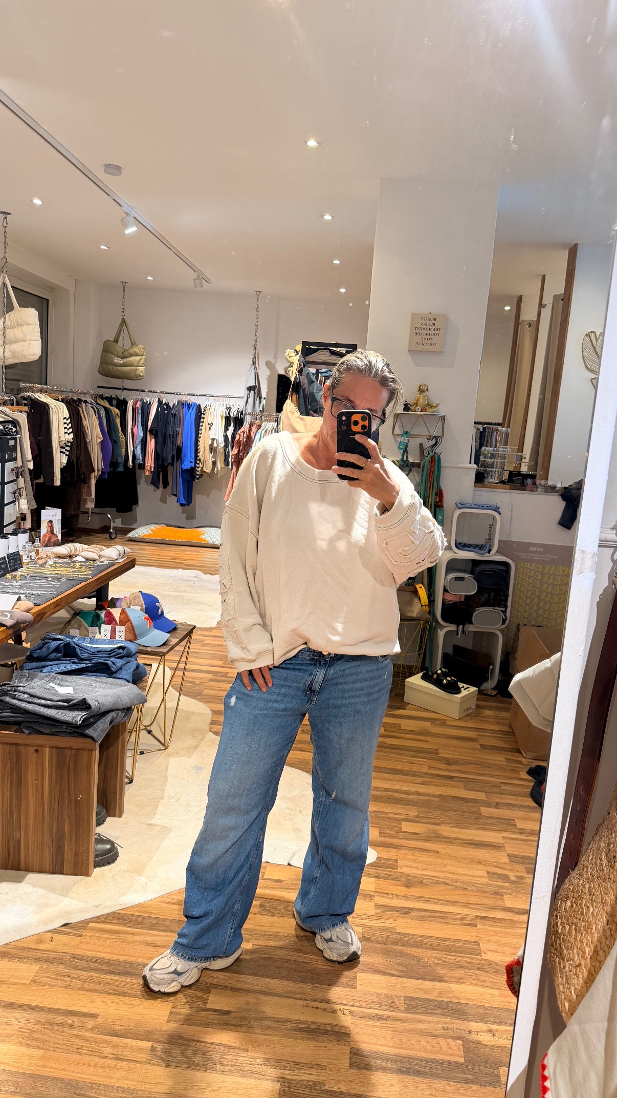 Liv Bergen Sky Voyaging Sweater Tofu