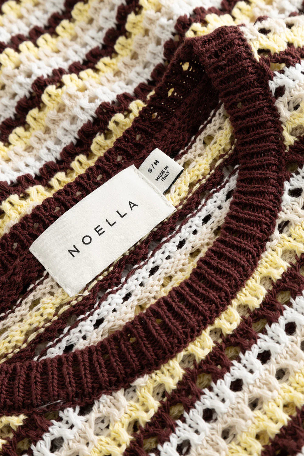 Noella N-Maylin Knit Dinah Brown Stripe