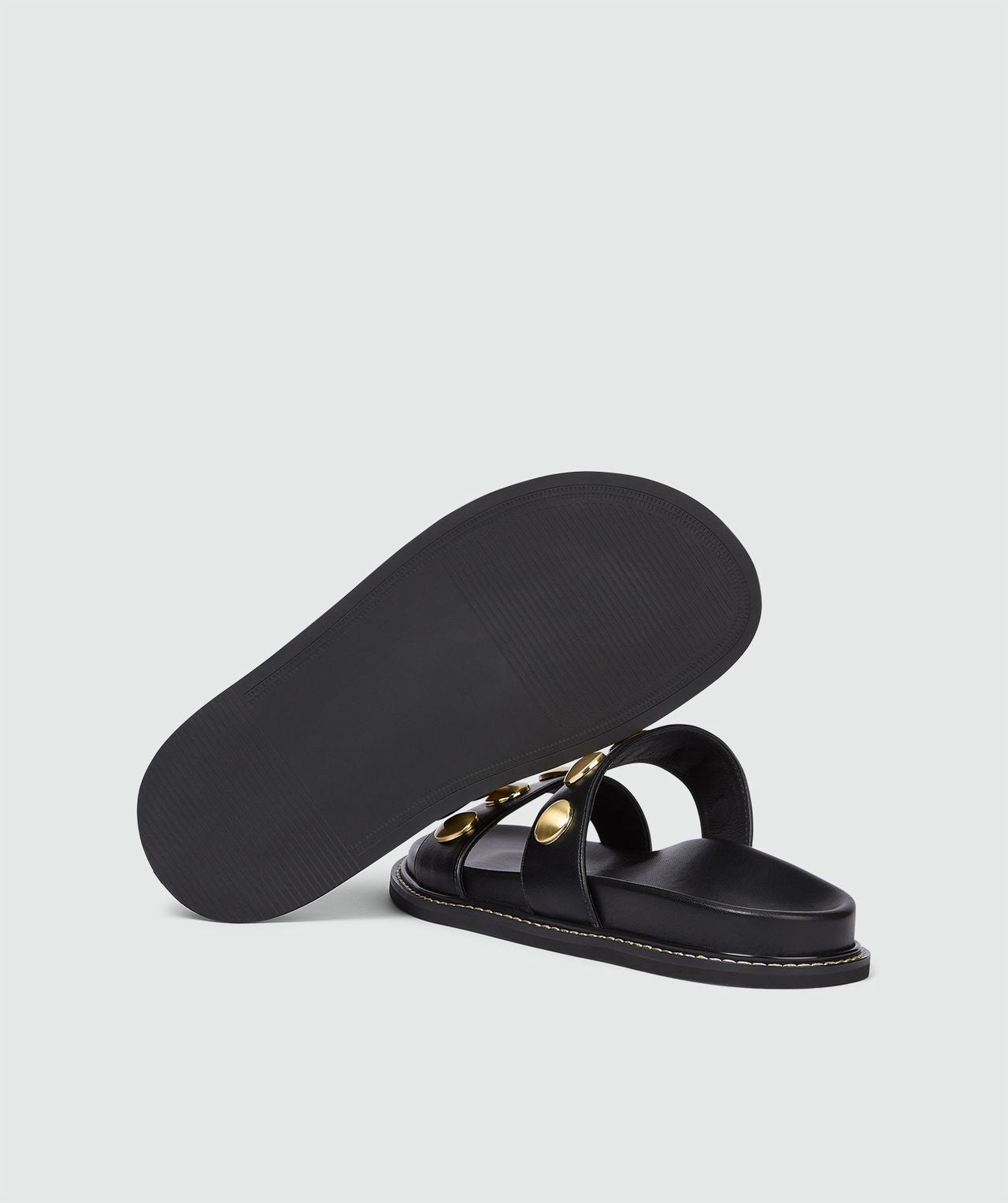 Josh V Eileen Sandalen schwarz mit Nieten