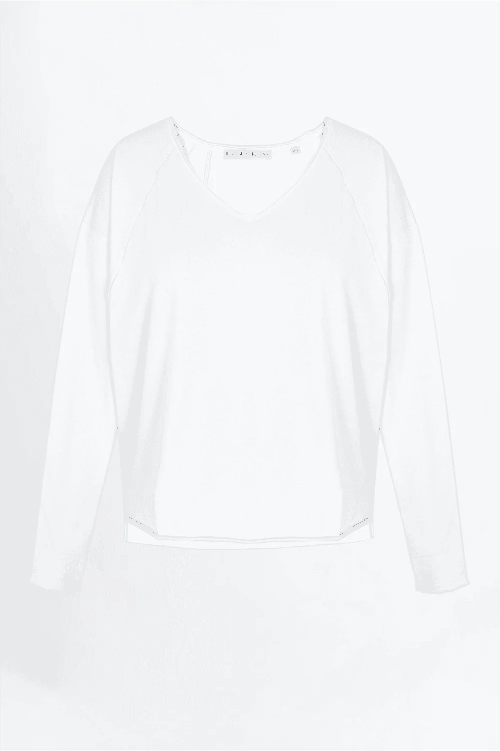 Love Joy Victory Oversized Longsleeve Charlotte in Geranium oder weiß