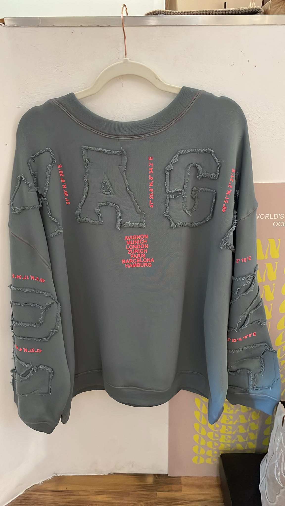 Liv Bergen Sky Voyaging Sweater Deep Sea