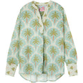 SOUL KATHRINE AVA Green Palm Bluse