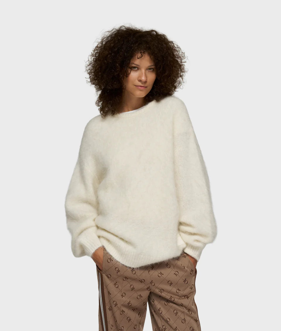 10 Days Statement Knit Sweater Ecru
