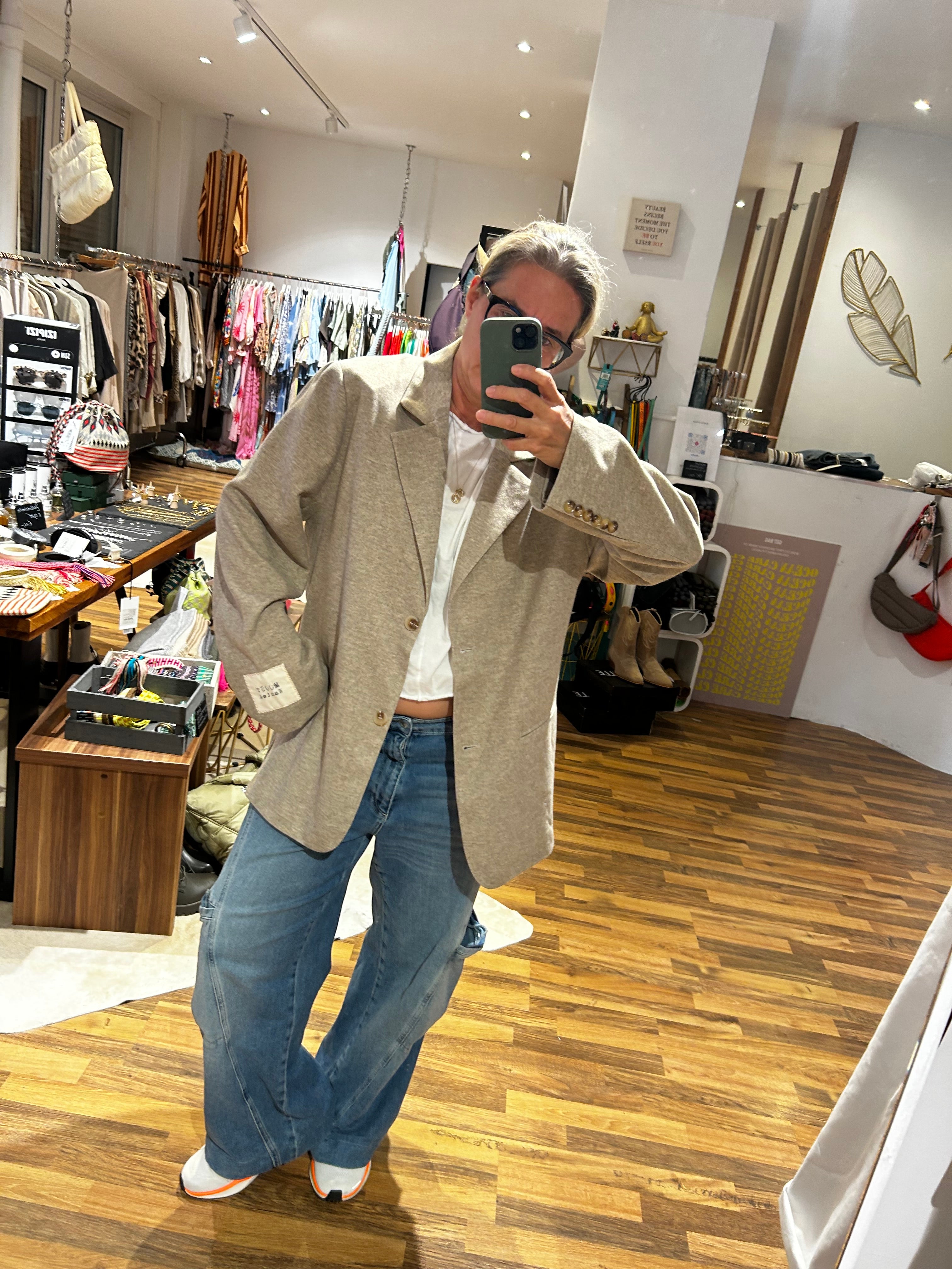 Moost Wanted Maeve Blazer beige meliert