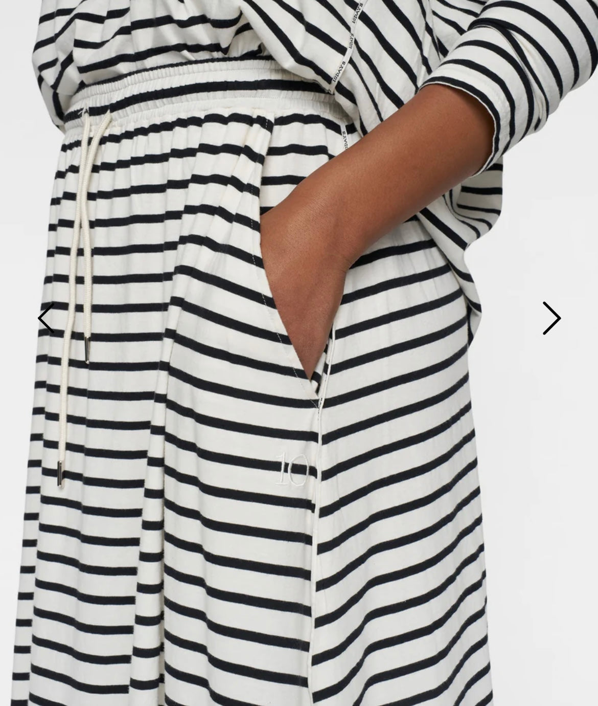 10 DAYS Maxirock gestreift