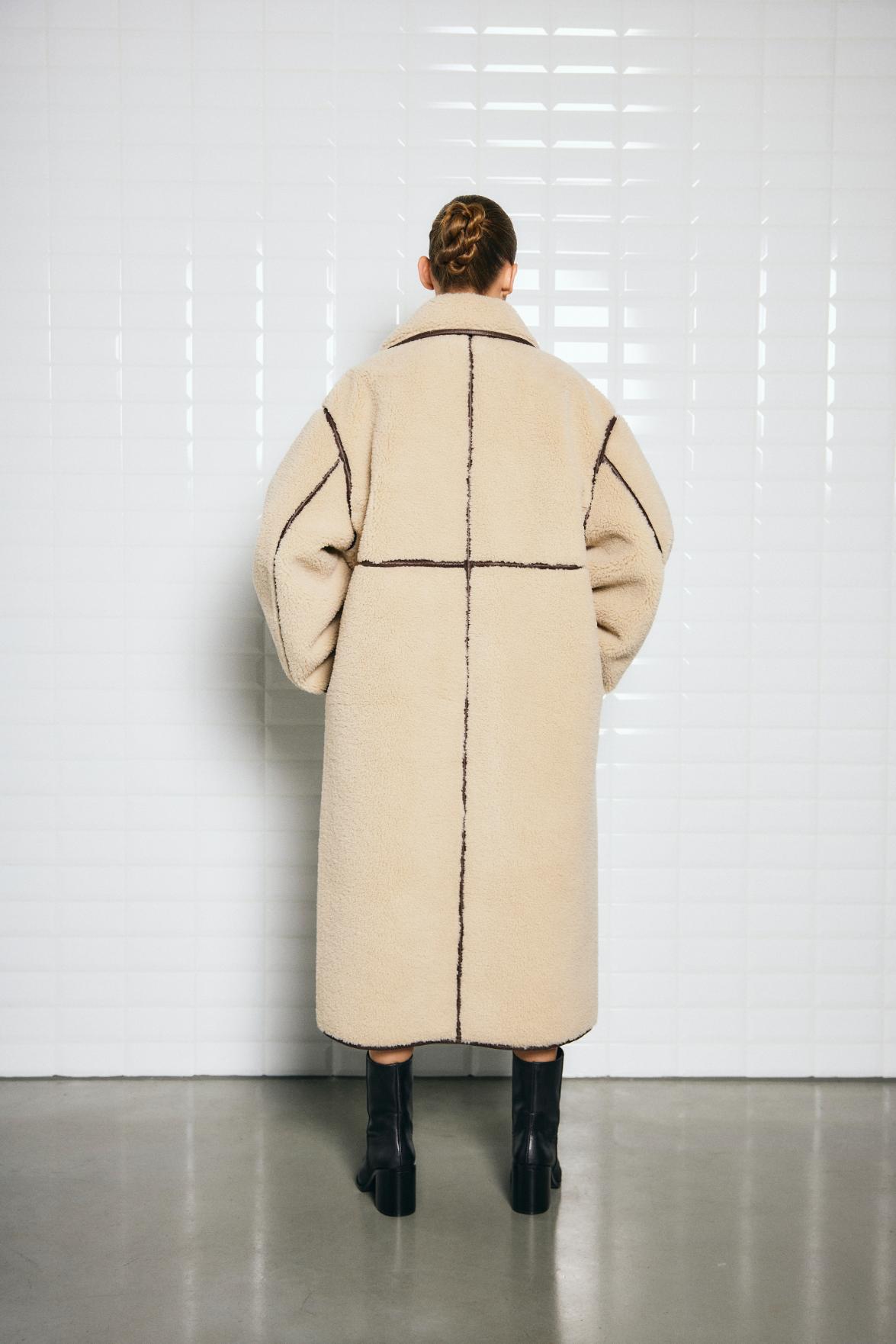 WBL Withblack Dajana Pile Coat