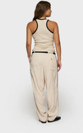 10 DAYS Wide Tapered Pants Tencel