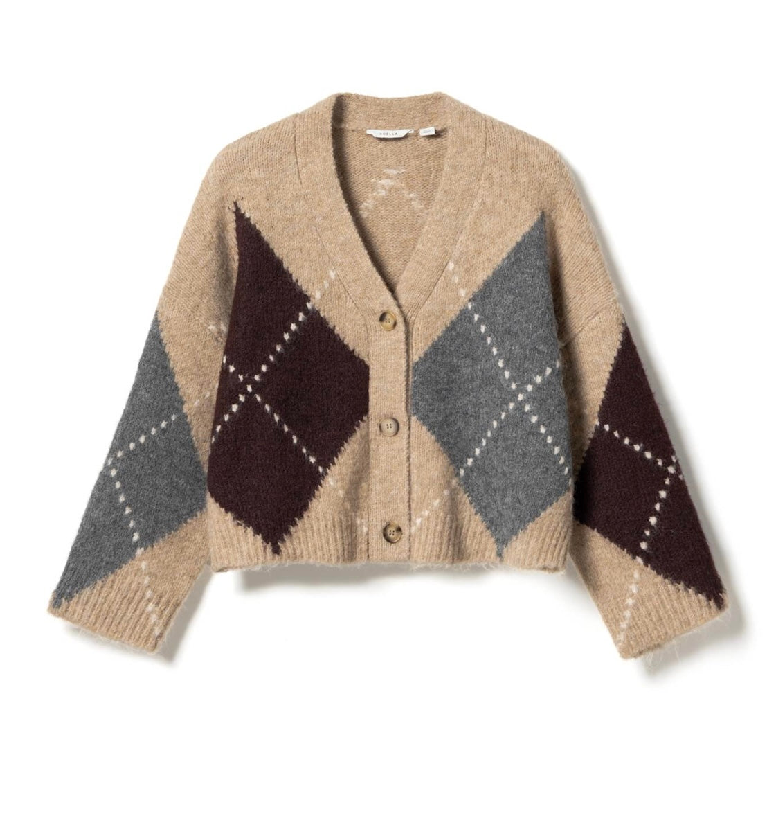 NOELLA N-Laiana Knit Cardigan Sand Melange