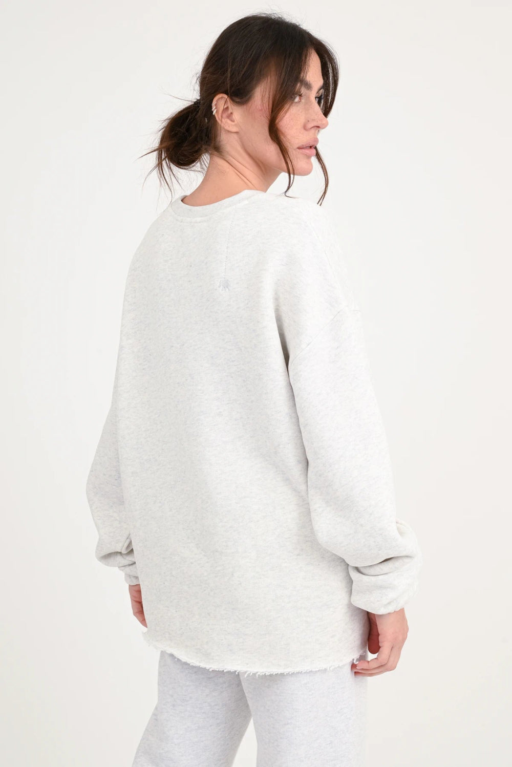 Love Joy Victory Sweatshirt Vep grau Melange