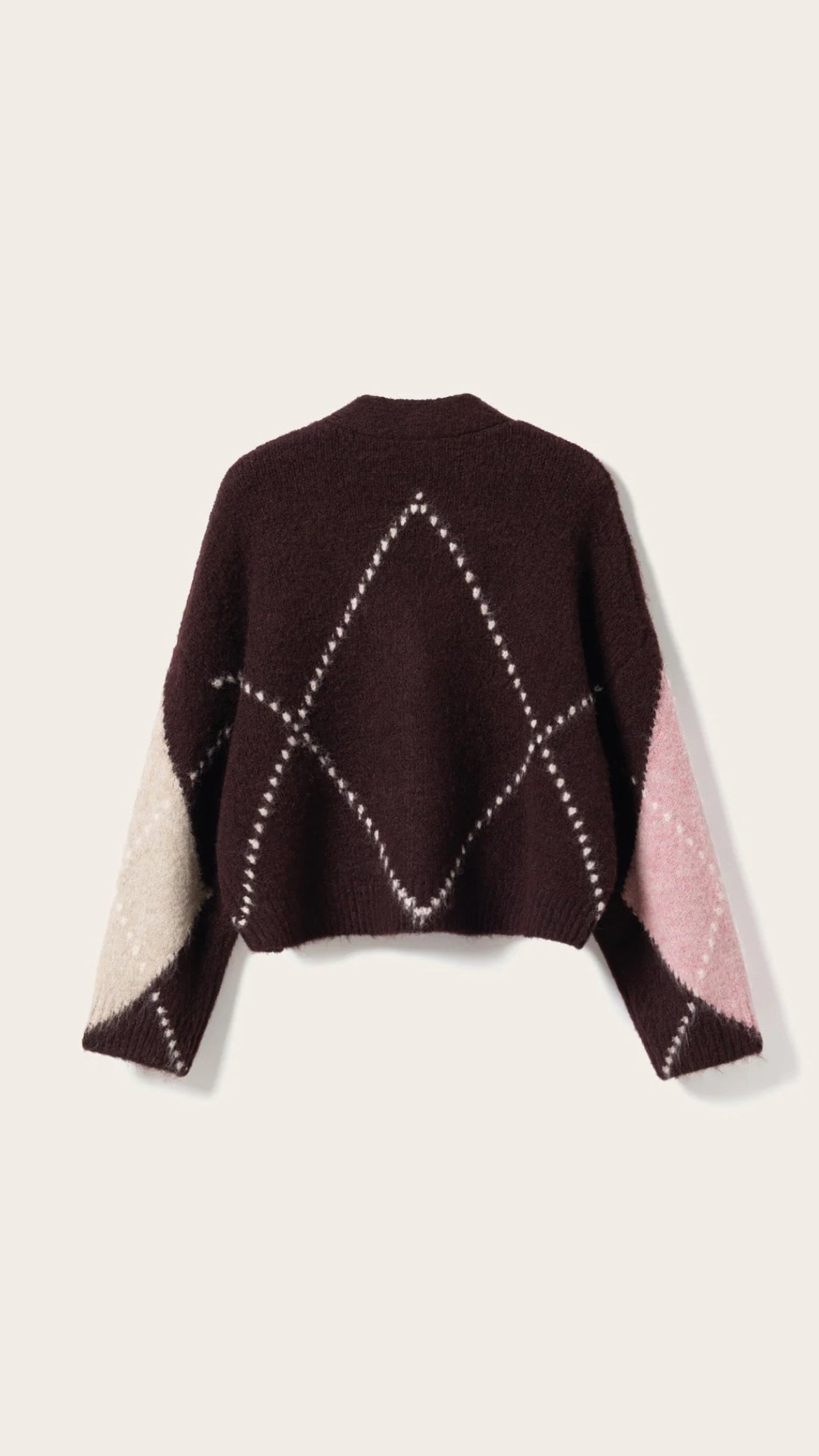 Noella N-Laiana Knit Winetasting Mix Cardigan