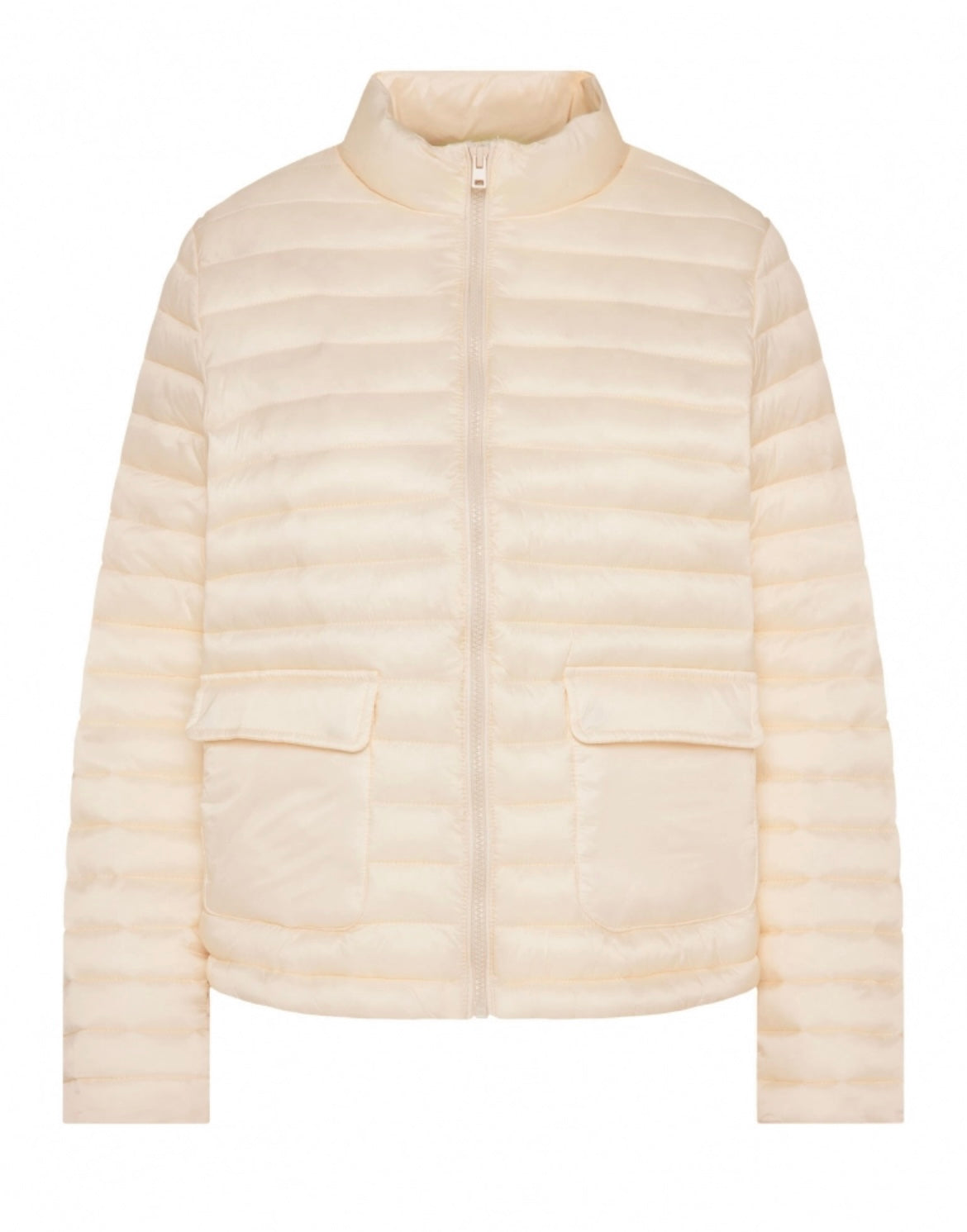 SENSES The Label Leichte Steppjacke OVI:NE mit aufgesetzten Klappentaschen raw cotton