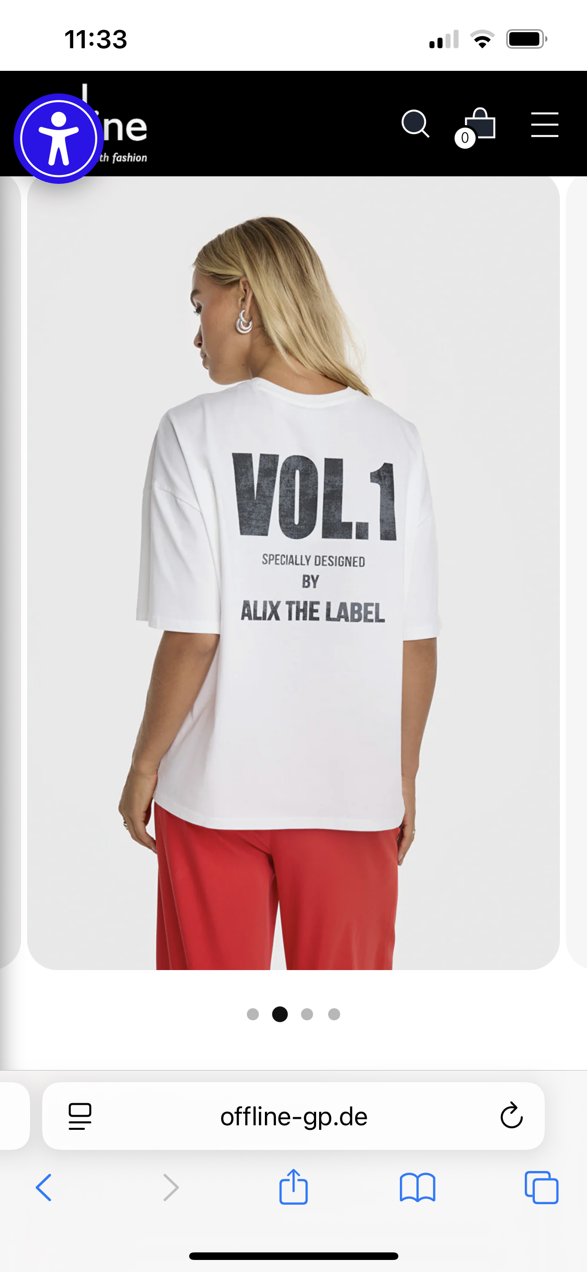 ALIX The Label Polaroid T-Shirt