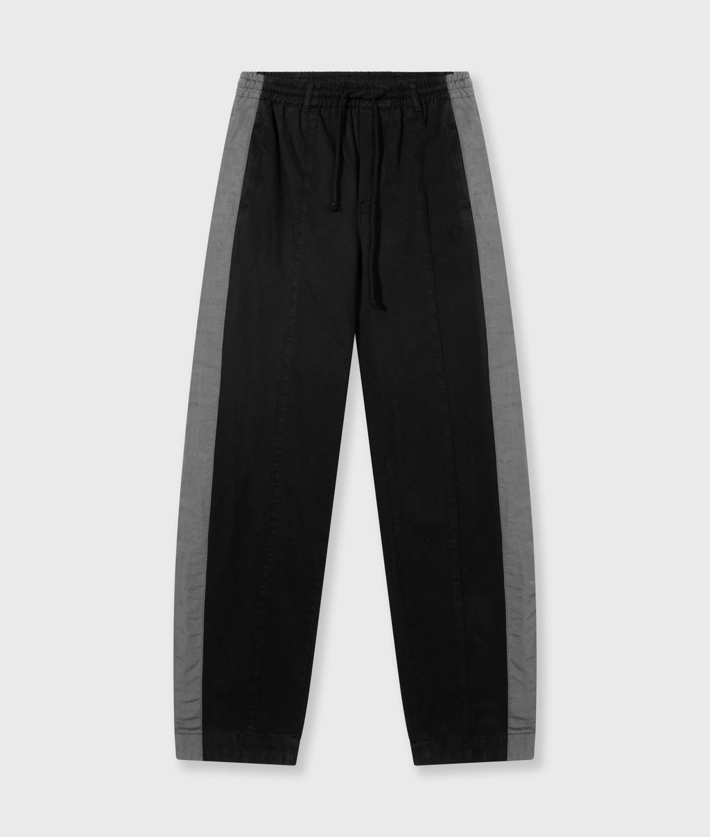 10 DAYS Wide Tapered Pants Twill Black