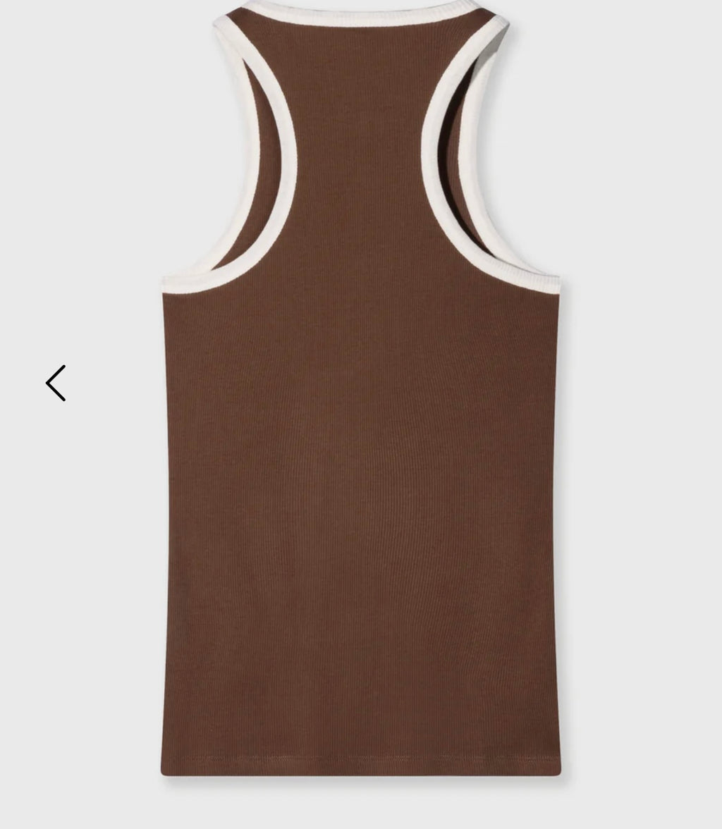 10 DAYS Tanktop Rib Contrast