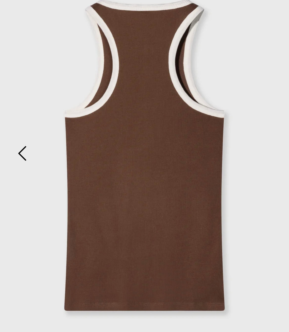 10 DAYS Tanktop Rib Contrast