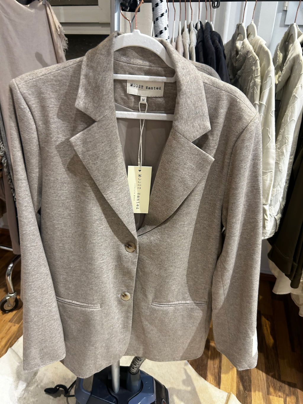 Moost Wanted Maeve Blazer beige meliert