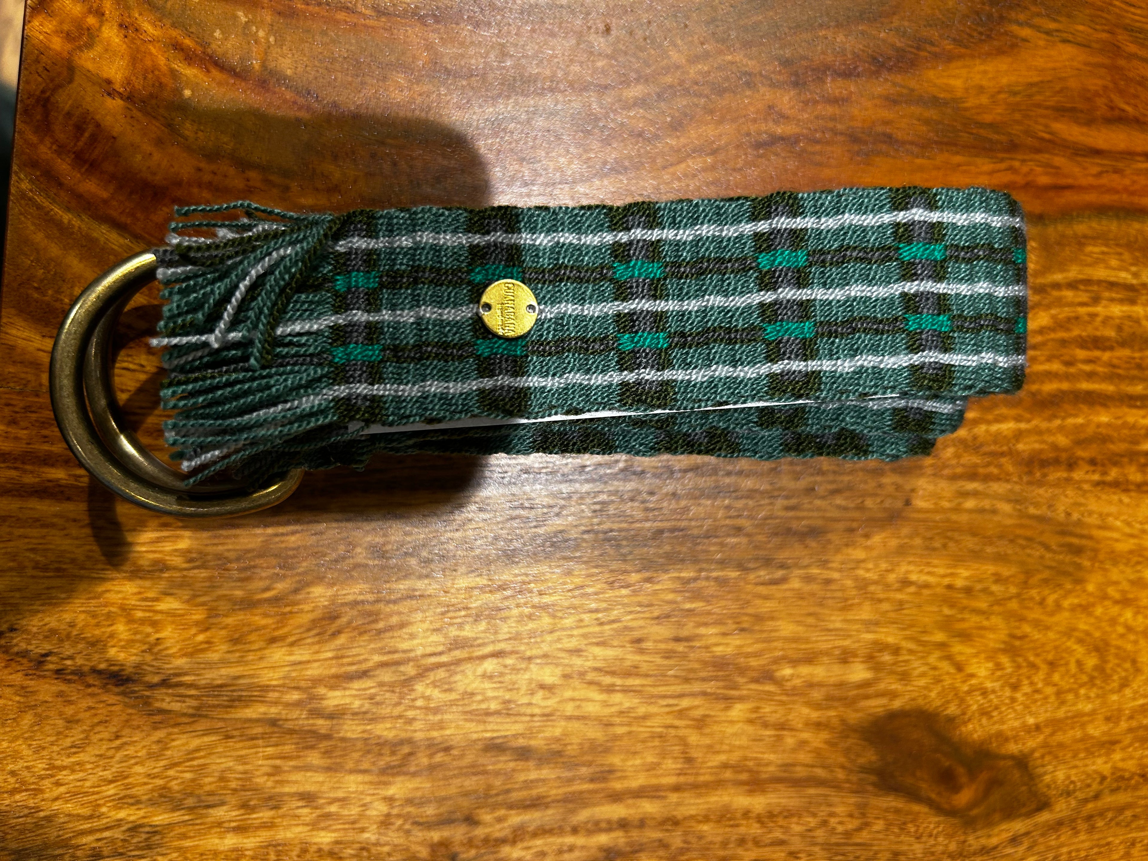 Guanabana Gürtel mit Schnalle grün