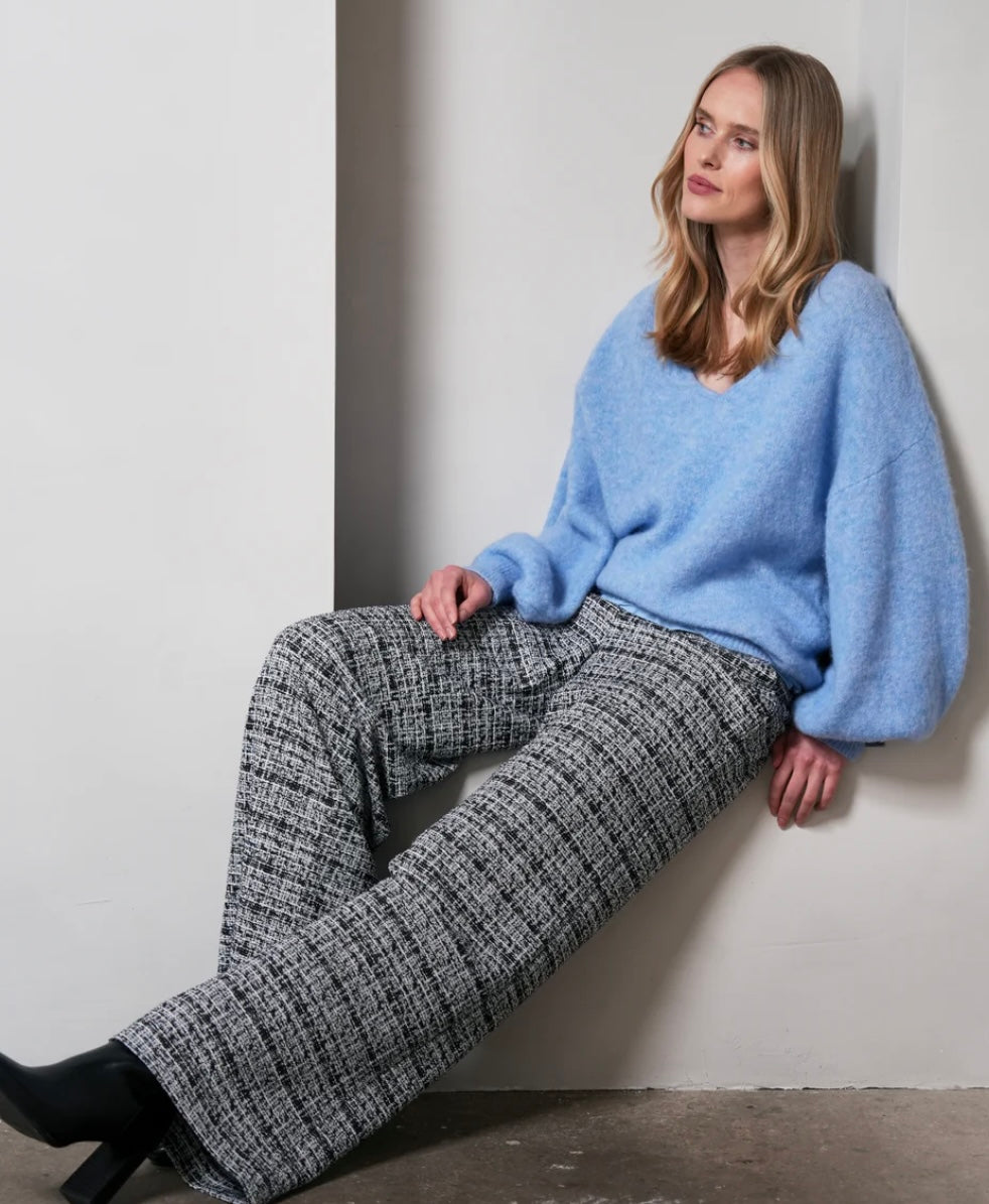 Simple the Brand Deux Sweater Sky Blue Mel