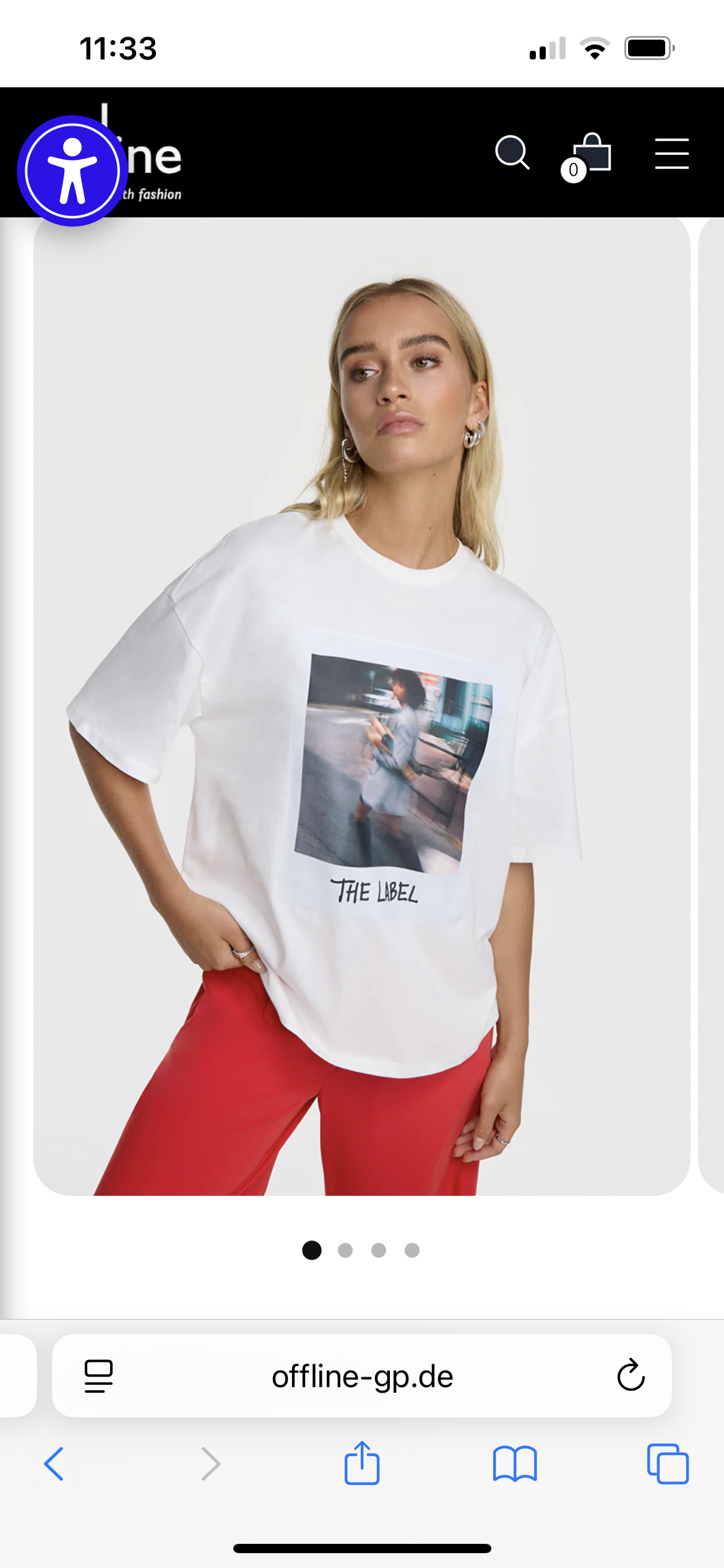 ALIX The Label Polaroid T-Shirt