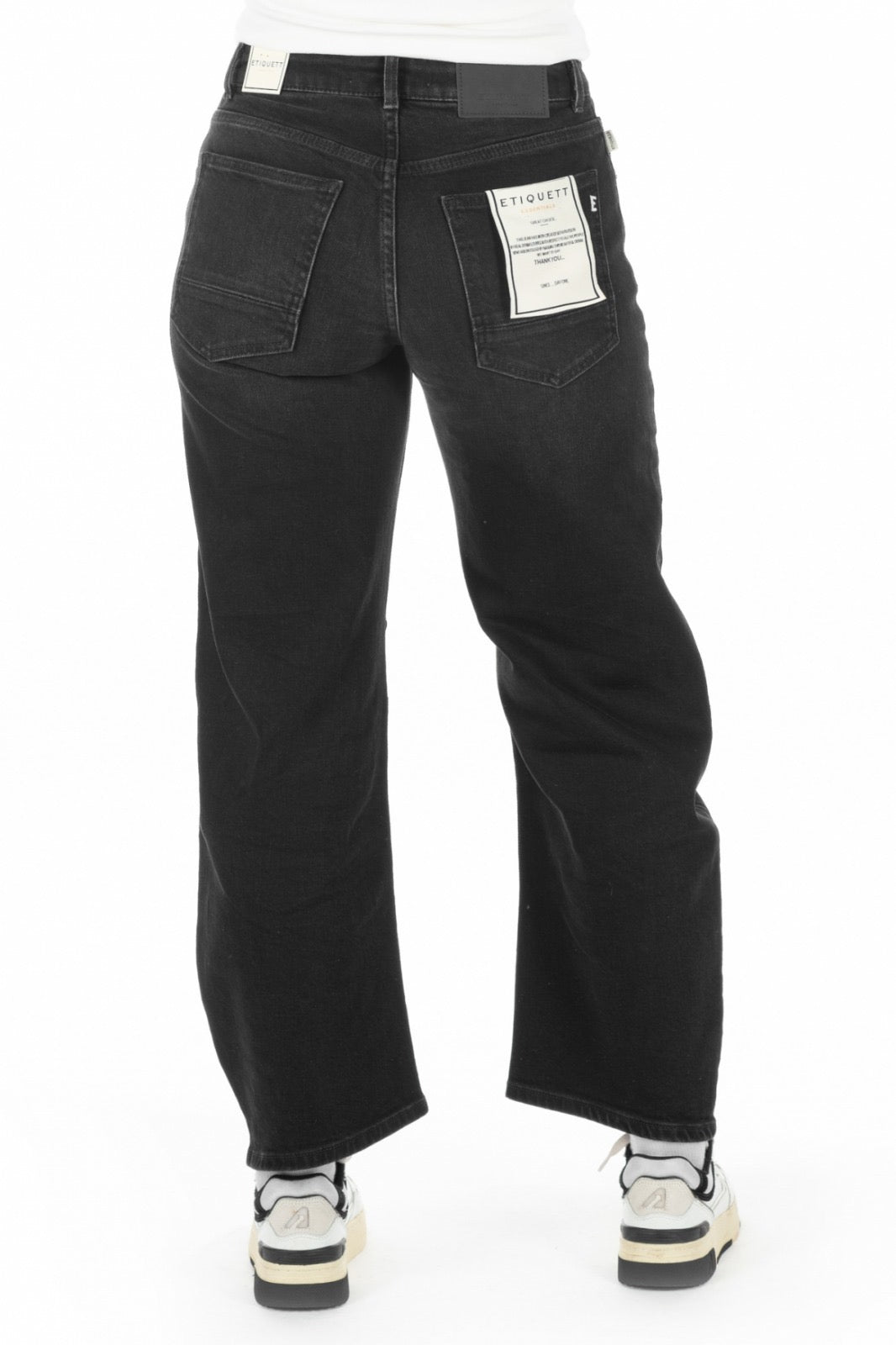Etiquett Denim Smarty Devine ausgewaschenes schwarz